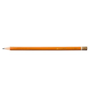 Олівець графітовий PROFESSIONAL 2B, жовтий, без гумки , туба - 144 шт.